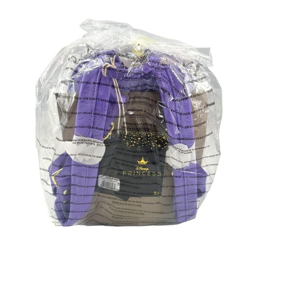 Loungefly Disney Princesses Dress Mini Backpack Jasmine Mulan Aurora Moana NEW - Picture 6 of 15